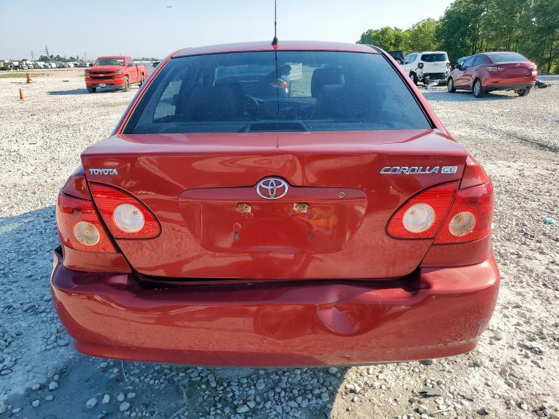 2006 Toyota Corolla VIN JTDBR32E760077224 COPART salvage auction — REAR END, Tx - Certificate Of Title, sold $1,850 on 2026-07-14 (photo 6)