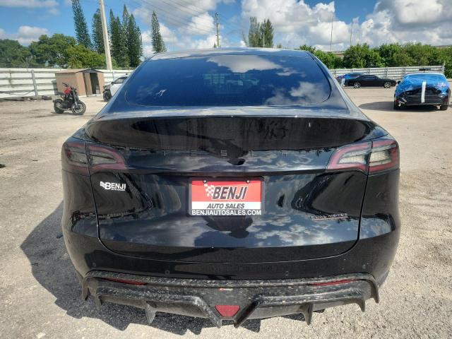 2021 Tesla Model y VIN 5YJYGDEE0MF076576 COPART salvage auction — FRONT END, Fl - Certificate Of Destruction, sold $7,600 on 2026-07-27 (photo 6)