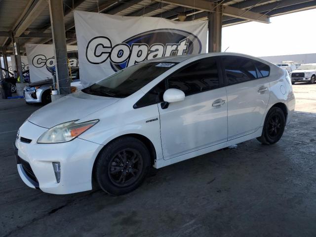 2012 Toyota Prius VIN JTDKN3DUXC1597343 COPART salvage auction — VANDALISM, Ca - Salvage Certificate, sold $3,350 on 2026-07-09 (photo 1)