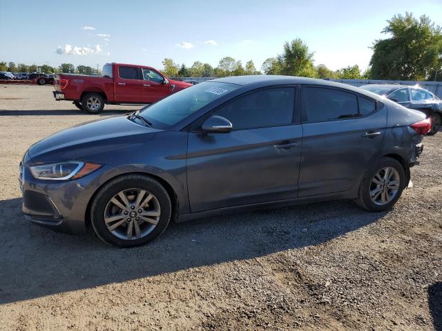 2017 Hyundai Elantra VIN KMHD84LF4HU420197 COPART salvage auction — REAR END, Salvage Title, sold $275 on 2026-07-23 (photo 1)