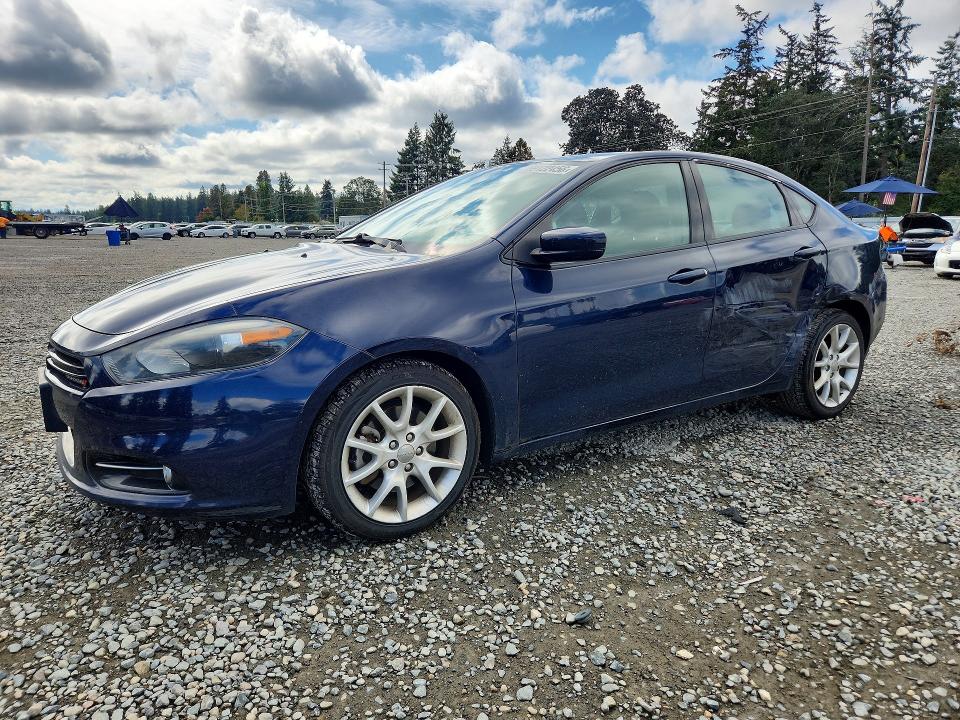 2013 Dodge Dart VIN 1C3CDFBA8DD294664 COPART salvage auction — SIDE, WA - BILL OF SALE, sold $125 on 2026-09-30 (photo 1)