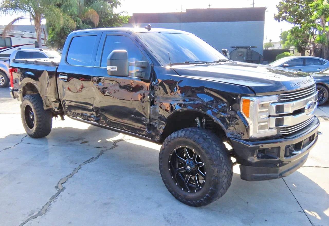 2019 Ford F-250 VIN 1FT7W2BT8KEC79963 — COPART salvage auction photo