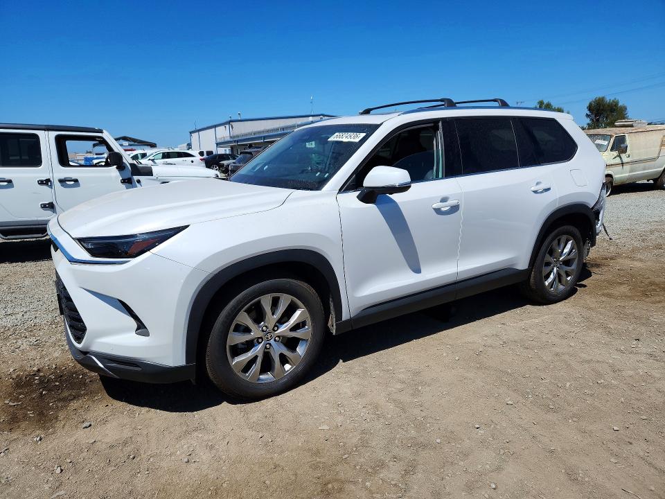 2024 Toyota Highlander VIN 5TDACAB55RS010544 COPART salvage auction — REAR END, Ca - Salvage Certificate, sold $28,500 on 2026-09-11 (photo 1)