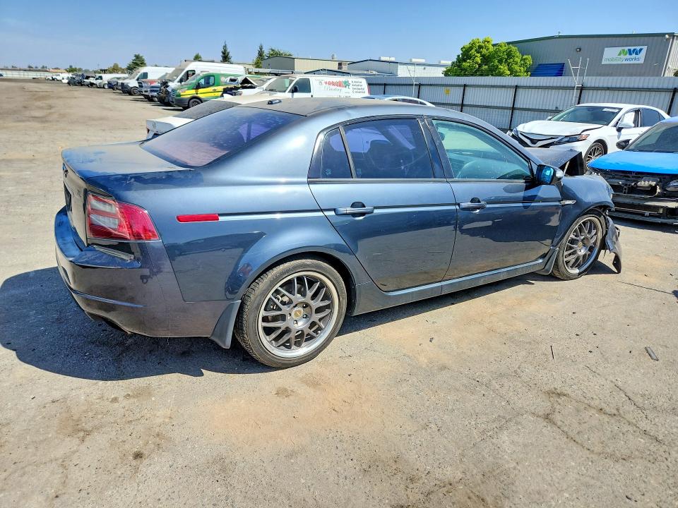 2007 Acura Tl VIN 19UUA66267A036047 COPART salvage auction — FRONT END, CA - SALVAGE CERTIFICATE, sold $200 on 2026-10-02 (photo 3)