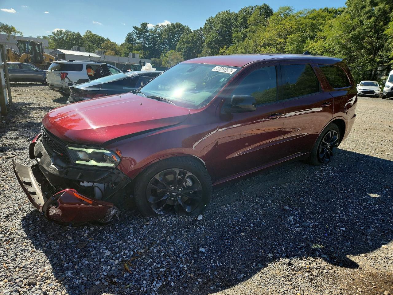 2025 Dodge Durango VIN 1C4RDJDG5SC532760 — COPART salvage auction photo