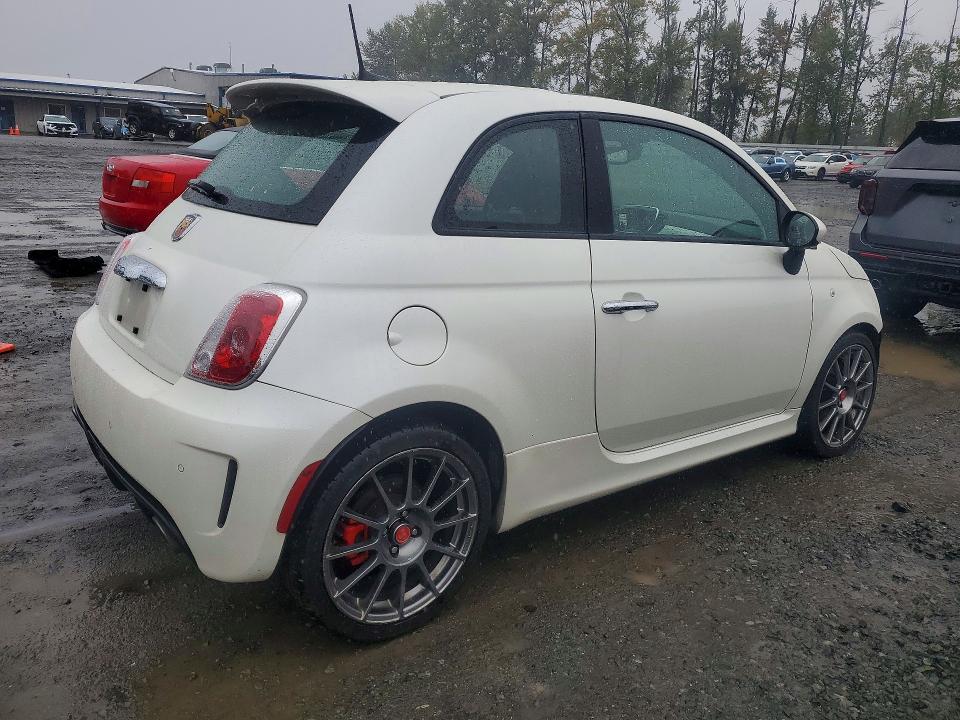 2017 Fiat 500 VIN 3C3CFFFH6HT661854 COPART salvage auction — MECHANICAL, WA - VEHICLE CERT OF OWNERSHIP-TITL, sold $80 on 2026-10-03 (photo 3)