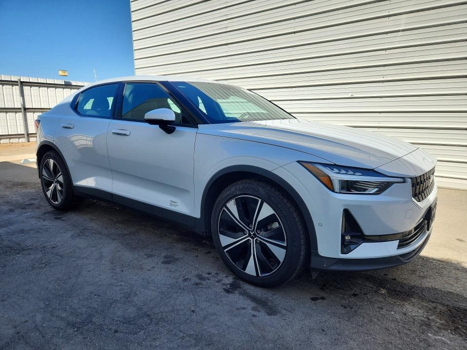 2023 Polestar 2 VIN YSMEG3KA5PL145783 COPART salvage auction — MECHANICAL, CA - CERTIFICATE OF TITLE, sold $7,100 on 2026-10-14 (photo 4)