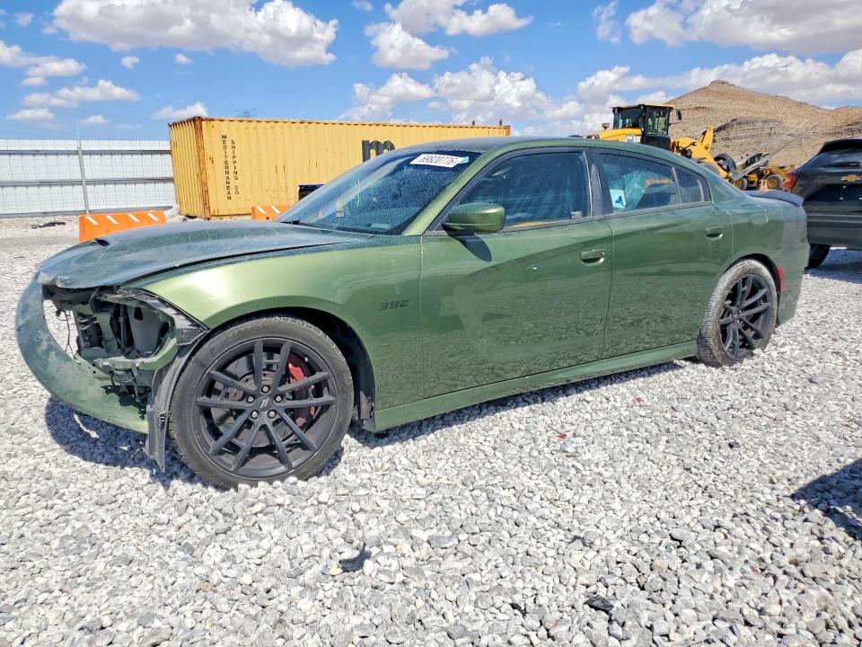 2018 Dodge Charger VIN 2C3CDXGJ1JH261258 — COPART salvage auction photo