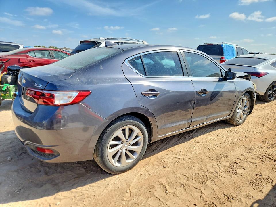 2017 Acura Ilx VIN 19UDE2F70HA012790 COPART salvage auction — FRONT END, TX - SALVAGE VEHICLE TITLE, sold $1,600 on 2026-10-05 (photo 3)
