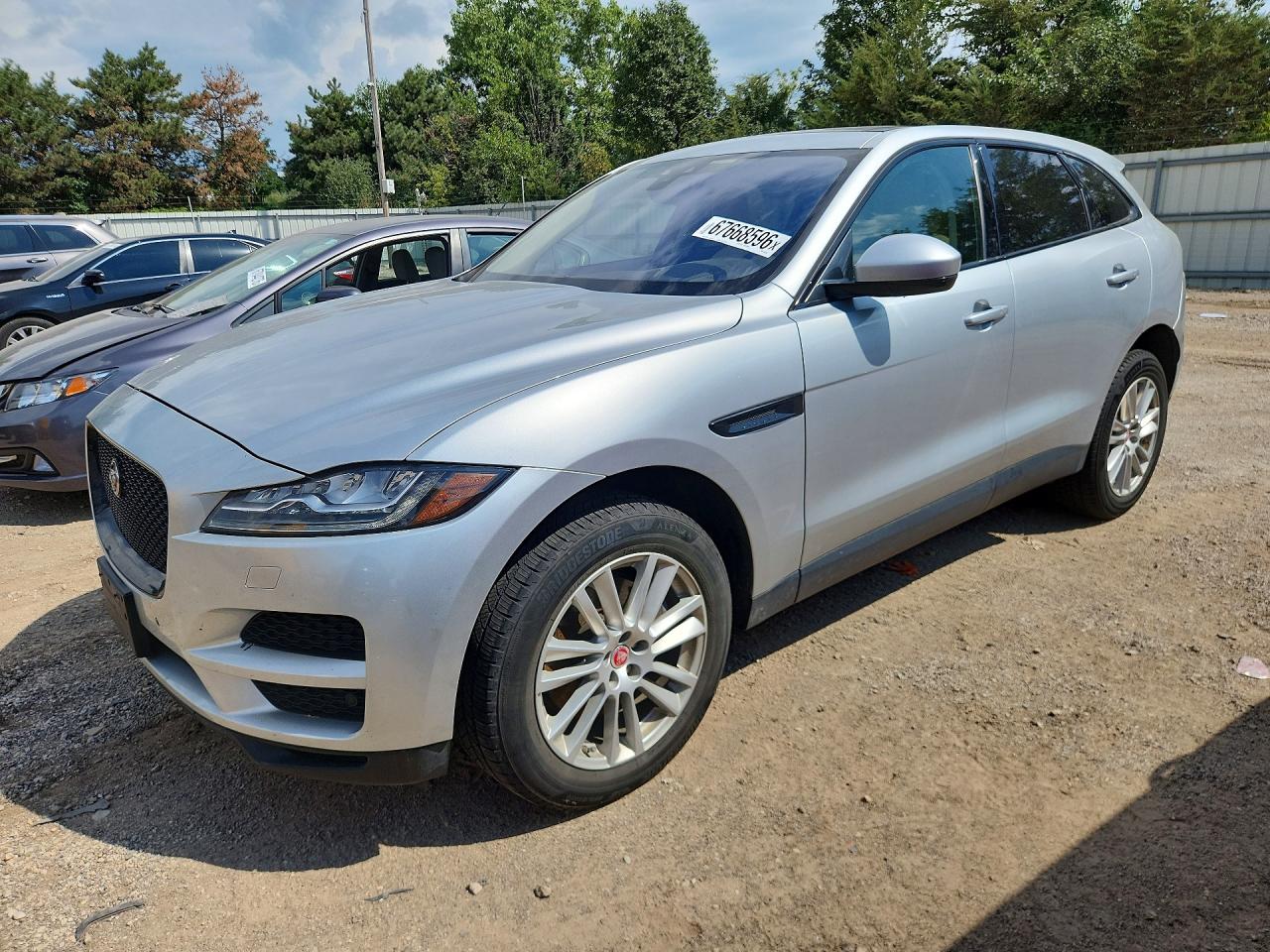 2017 Jaguar F-Pace VIN SADCK2BV6HA085660 COPART salvage auction — Mechanical, Ct - Clean Title, sold $2,850 on 2026-09-24 (photo 1)