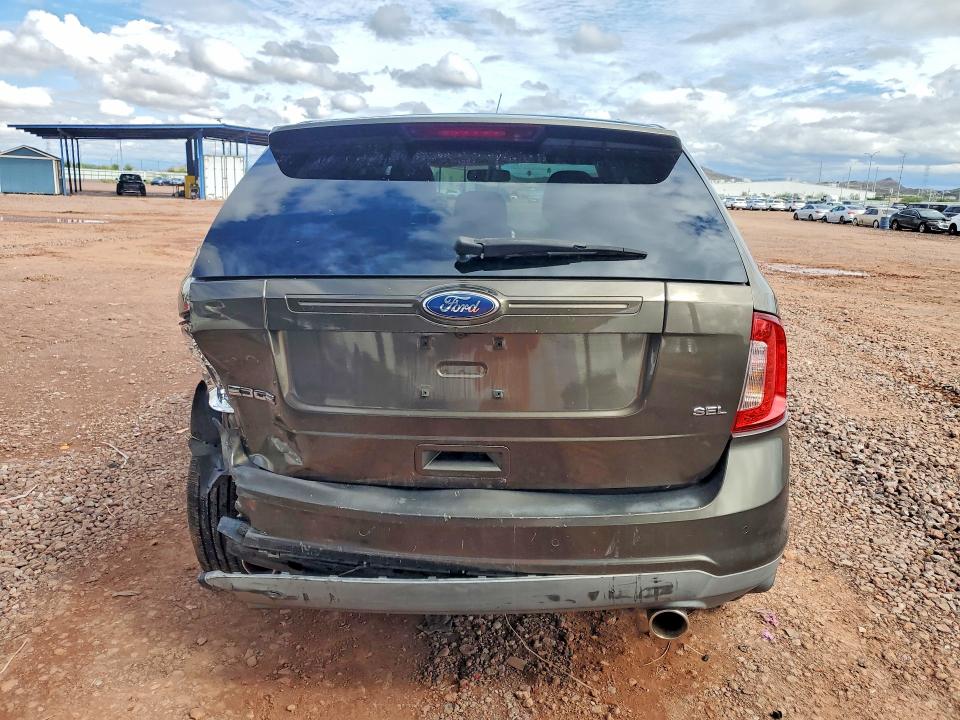 2011 Ford Edge VIN 2FMDK3JC0BBA86297 COPART salvage auction — REAR END, Az - Cert Of Title - Salvage, sold $1,099 on 2026-09-29 (photo 6)