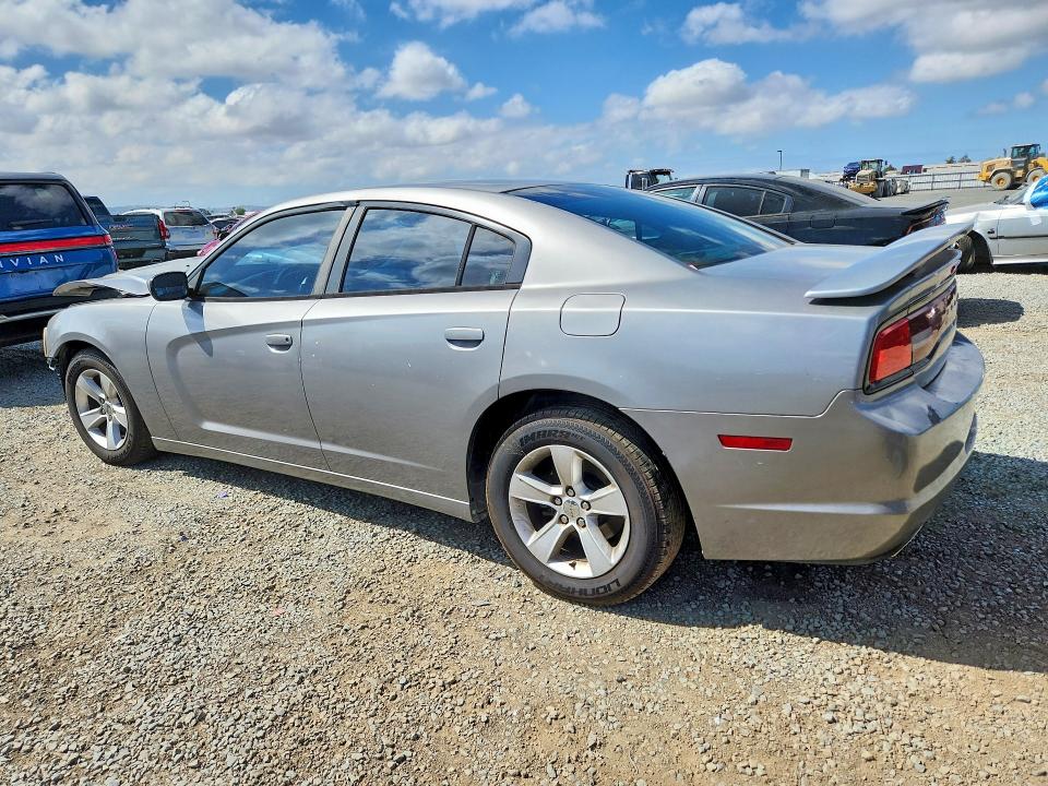 2013 Dodge Charger VIN 2C3CDXBG9DH637348 COPART salvage auction — FRONT END, Ca - Dis/Dlr/Exp Clean W/Salv Hist, sold $550 on 2026-10-06 (photo 2)