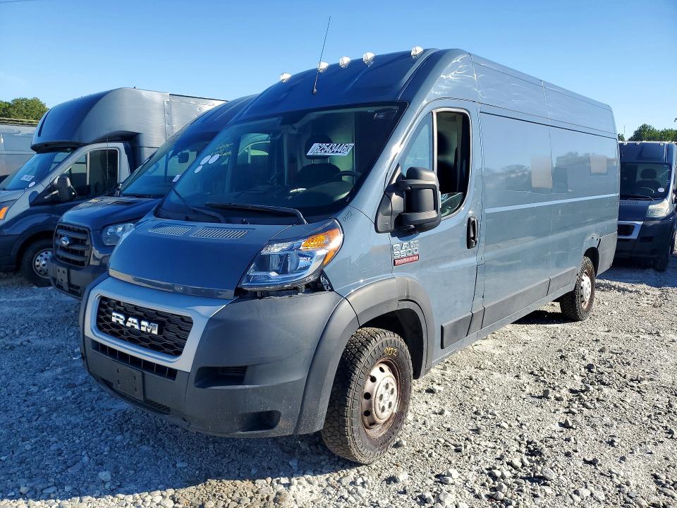 2020 Ram Promaster 3500 VIN 3C6URVJG1LE139945 — COPART salvage auction photo