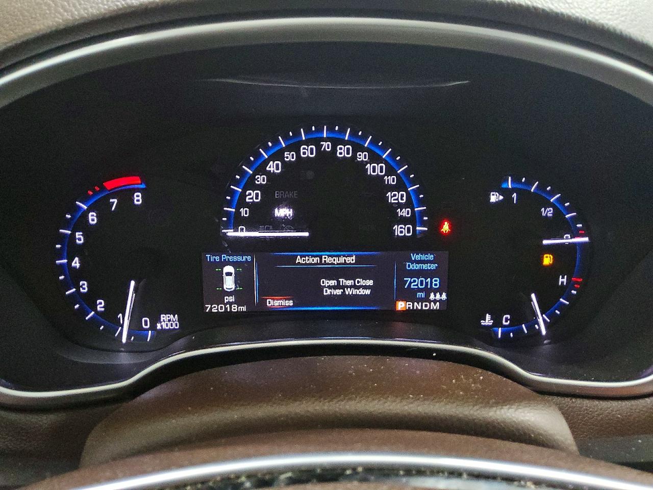 2015 Cadillac Srx VIN 3GYFNBE32FS620208 COPART salvage auction — Minor Dent/Scratches, FL - CERTIFICATE OF TITLE, sold $4,600 on 2026-10-01 (photo 9)