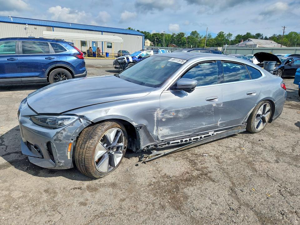 2023 BMW I4 VIN WBY73AW06PFP83477 — COPART salvage auction photo