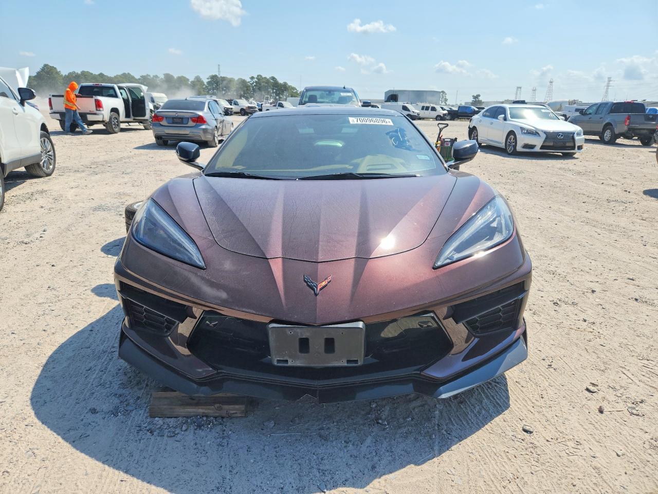 2023 Chevrolet Corvette VIN 1G1YC3D45P5102327 COPART salvage auction — Rear End, Sv - Salvage Title, sold $34,750 on 2026-09-25 (photo 5)