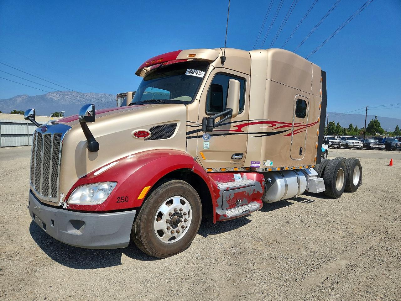 2019 Peterbilt 579 VIN 1XPBDP9X9KD364191 — COPART salvage auction photo