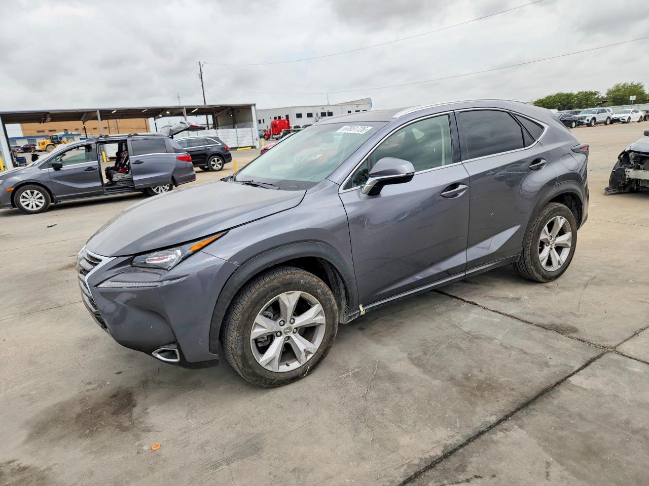 2017 Lexus NX 200t VIN JTJYARBZ7H2054523 — COPART salvage auction photo