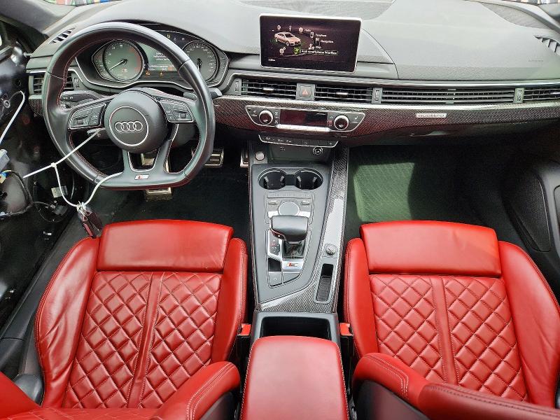 2018 Audi Rs5 VIN WAUB4CF50JA106622 COPART salvage auction — FRONT END, ON - PERMIT NO BRAND - UNFIT, sold $8,000 on 2026-09-22 (photo 8)