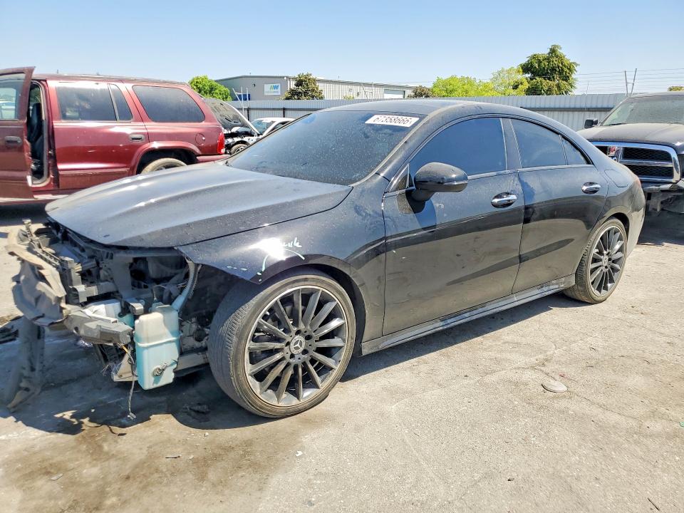 2021 Mercedes-benz Cla-klasse VIN W1K5J4GB2MN186785 — COPART salvage auction photo