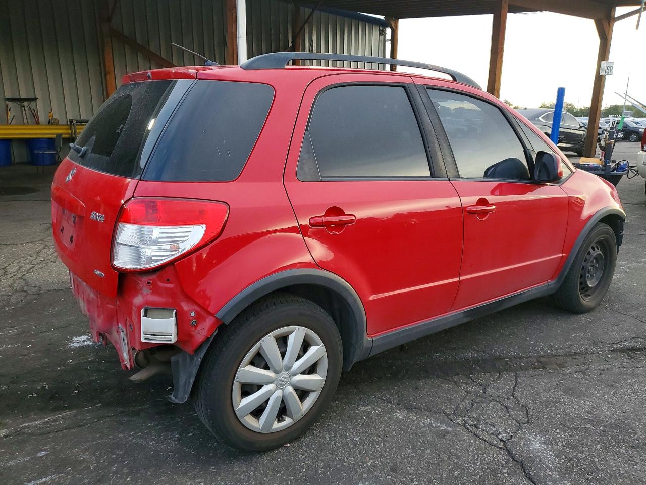2011 Suzuki SX4 VIN JS2YB5A31B6303104 COPART salvage auction — Front End, Ps - Salvage Title, sold $425 on 2026-09-24 (photo 3)