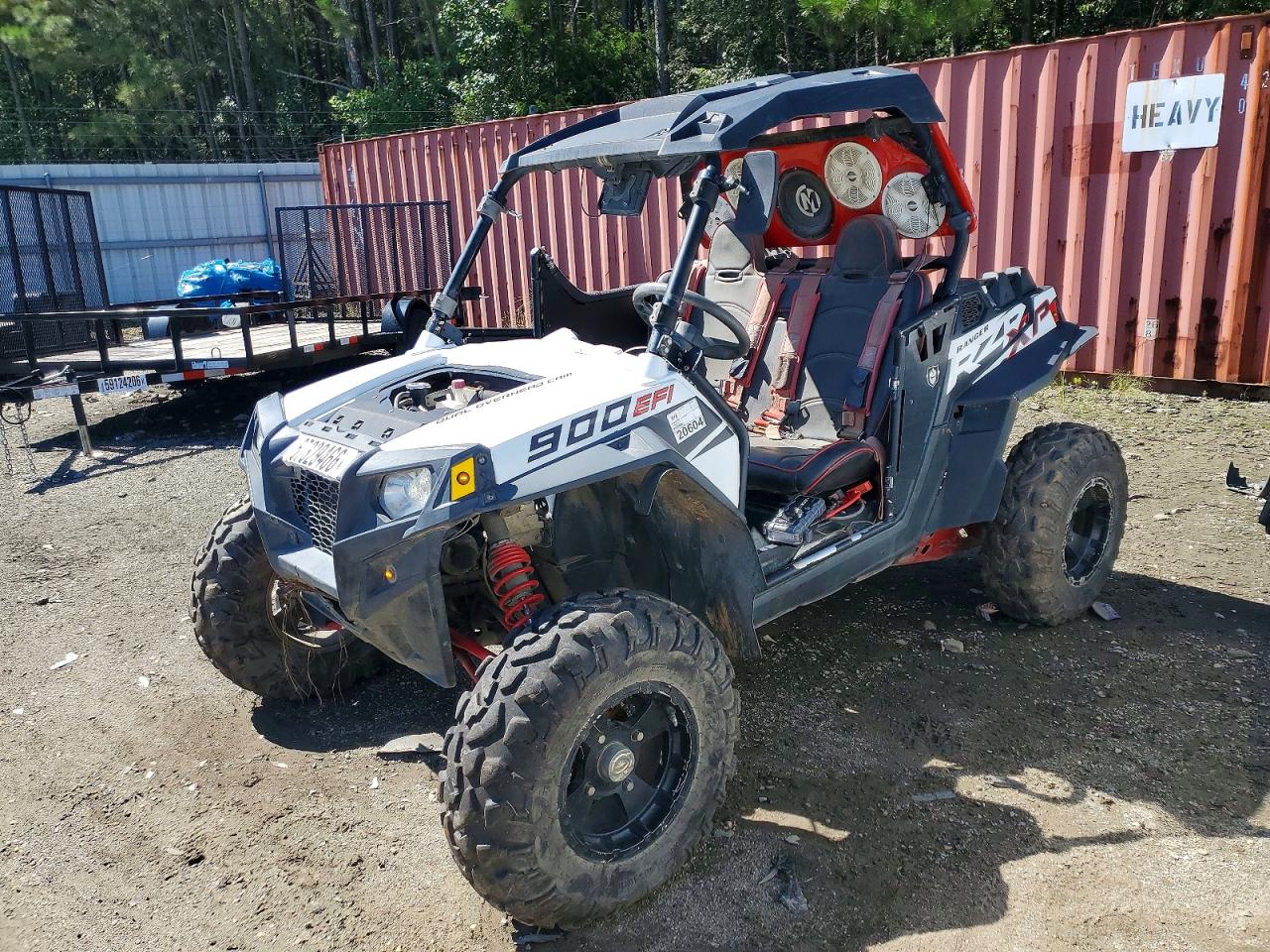 2011 polaris ranger VIN 4XAJH87A4BB406520 COPART salvage auction — Mechanical, Sc - Salvage Title, sold $650 on 2026-09-25 (photo 2)