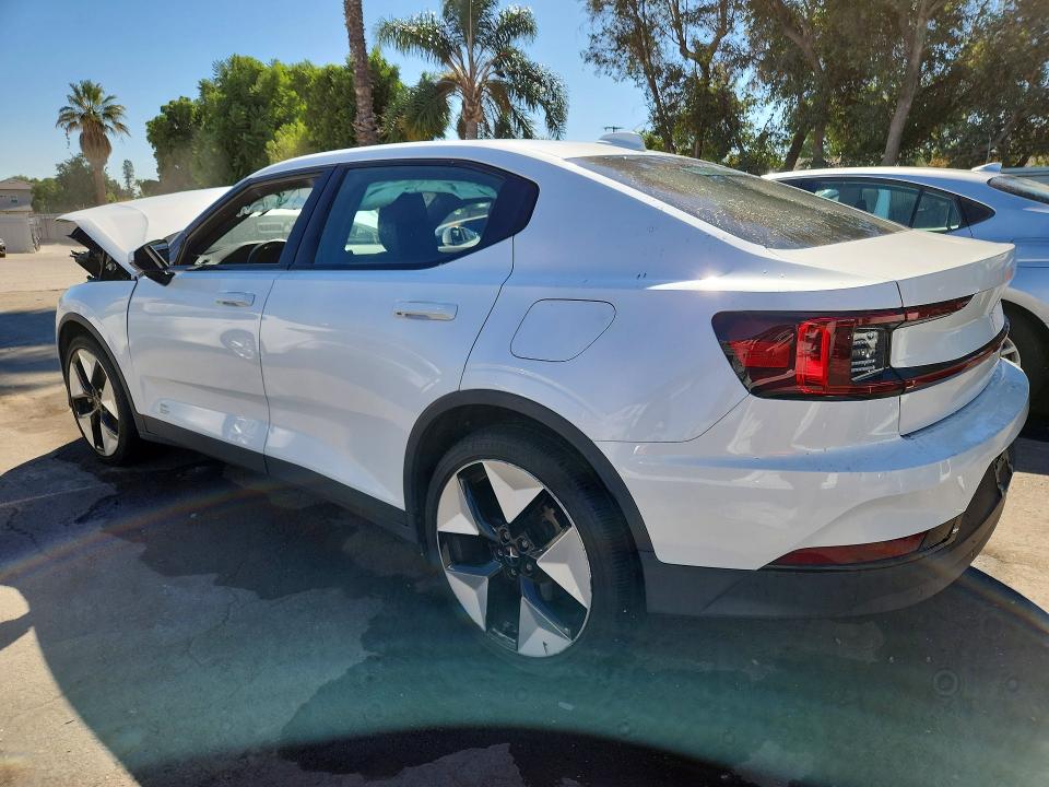 2023 Polestar 2 VIN YSMEG3KA4PL141322 COPART salvage auction — FRONT END, Ca - Salvage Certificate, sold $4,700 on 2026-10-16 (photo 2)