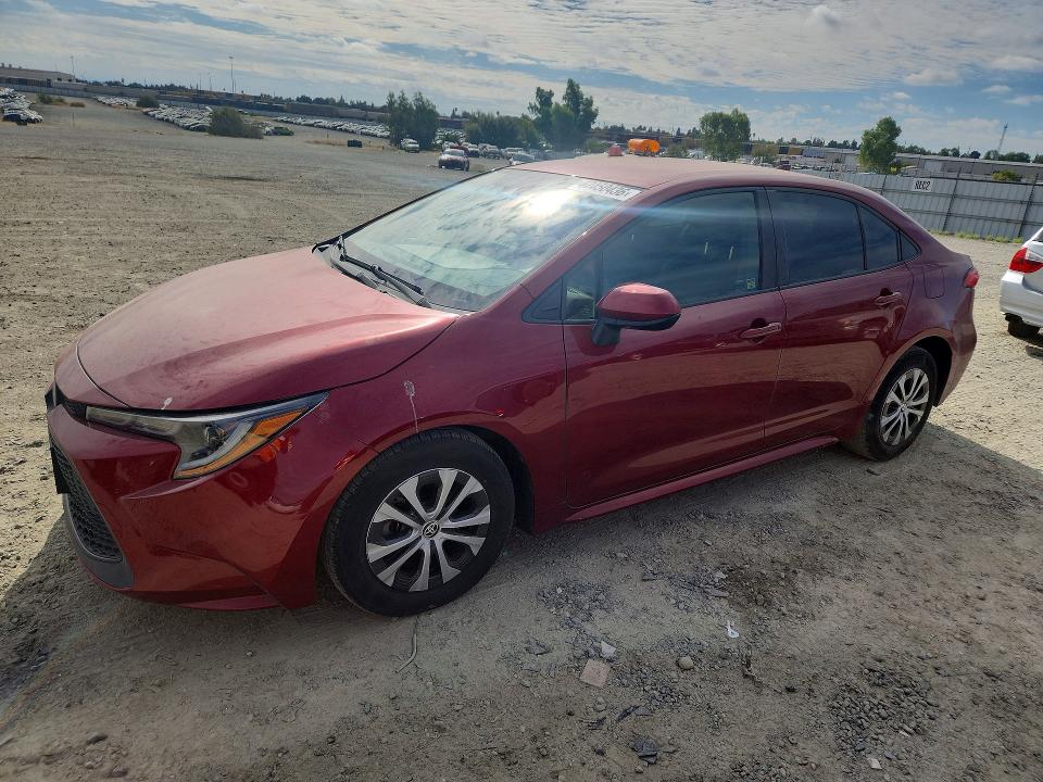 2022 Toyota Corolla VIN JTDEAMDE5NJ045338 — COPART salvage auction photo
