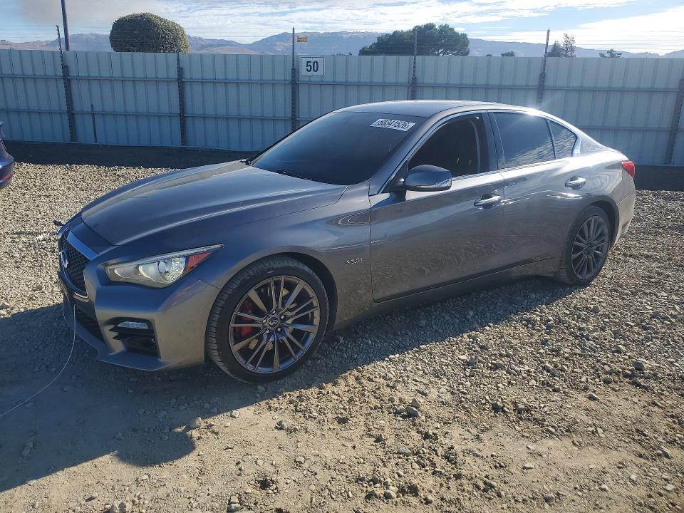 2017 Infiniti Q50 VIN JN1FV7AR3HM871239 — COPART salvage auction photo