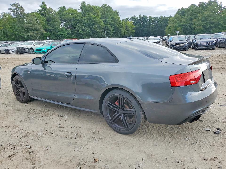 2013 Audi A5 VIN WAUMFAFR9DA072033 COPART salvage auction — MECHANICAL, MA - CERT OF TITLE-RECONSTRCTD COLL, sold $0 on 2026-10-03 (photo 2)