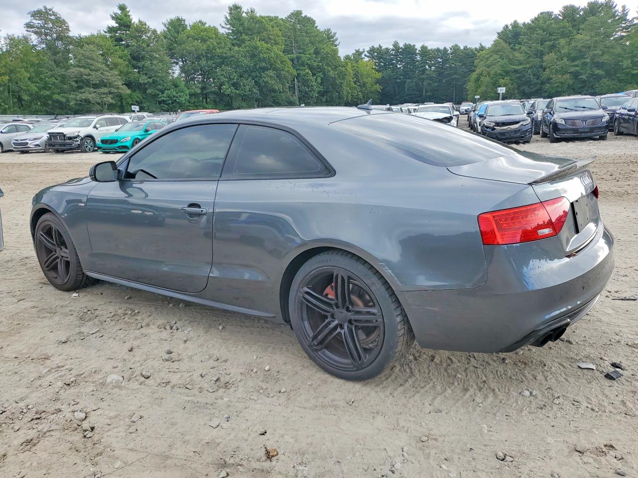 2013 Audi A5 VIN WAUMFAFR9DA072033 COPART salvage auction — Mechanical, MA - CERT OF TITLE-RECONSTRCTD COLL, sold $1,000 on 2026-10-02 (photo 2)