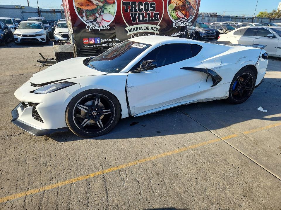 2021 Chevrolet Corvette stingray VIN 1G1YA2D45M5122749 — COPART salvage auction photo