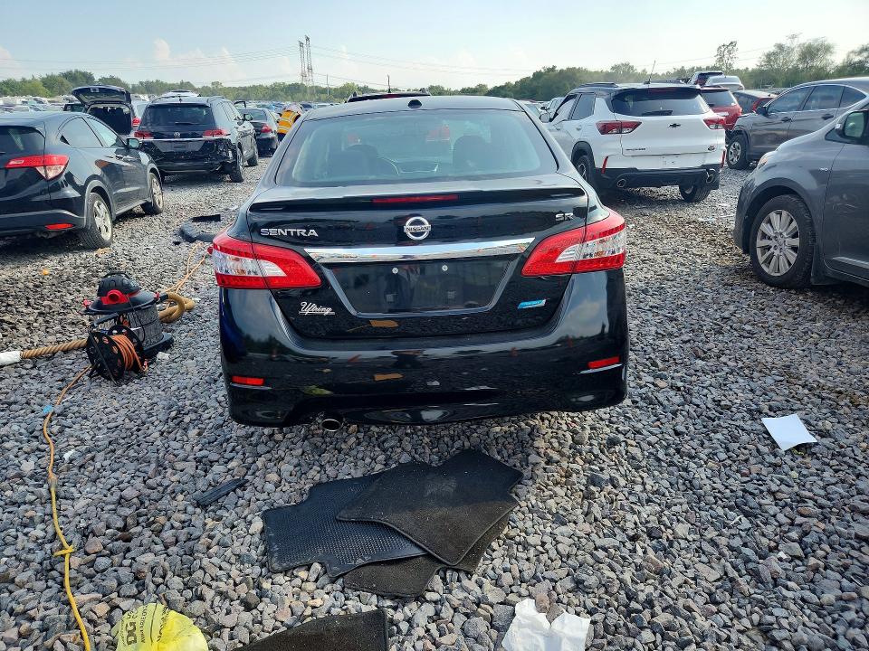 2013 Nissan Sentra VIN 3N1AB7AP0DL687625 COPART salvage auction — MECHANICAL, IL - CERTIFICATE OF TITLE, sold $325 on 2026-09-04 (photo 6)