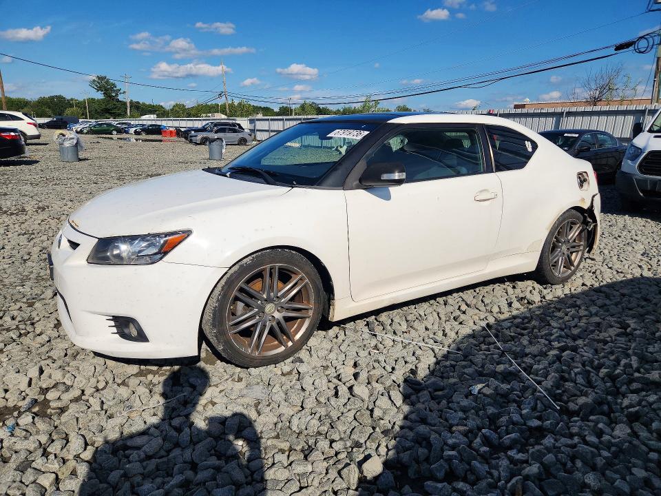 2013 Scion Tc VIN JTKJF5C71D3060990 COPART salvage auction — FRONT END, Nj - Certificate Of Title, sold $575 on 2026-10-05 (photo 1)