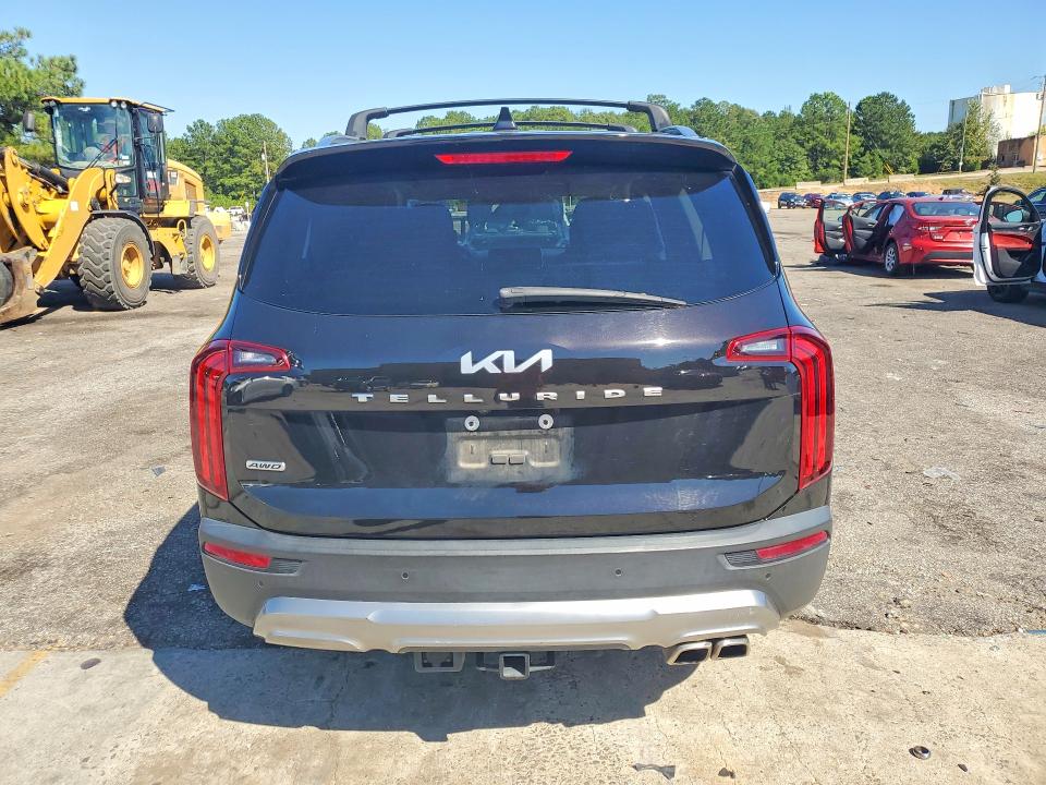 2022 Kia Telluride VIN 5XYP5DHC0NG225249 COPART salvage auction — MINOR DENT/SCRATCHES, Sc - Certificate Of Title (P), sold $0 on 2026-09-23 (photo 6)