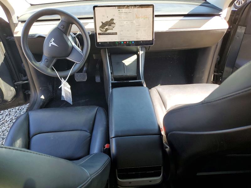 2020 Tesla Model y VIN 5YJYGDEF9LF023916 COPART salvage auction — FRONT END, NV - SALVAGE TITLE, sold $9,300 on 2026-10-08 (photo 8)