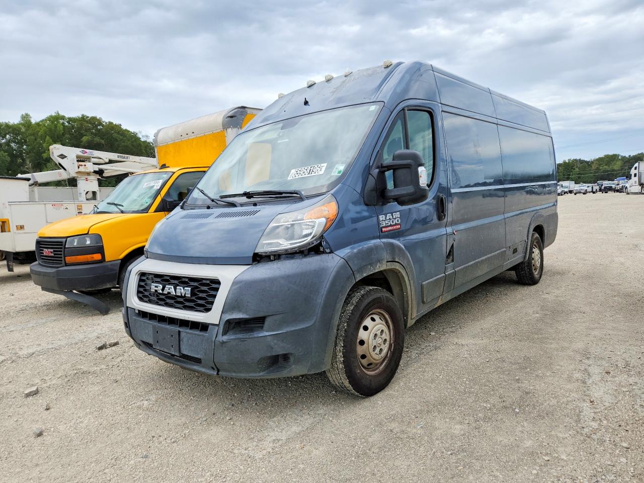 2021 Ram ProMaster 3500 VIN 3C6FRVJGXME503189 — COPART salvage auction photo