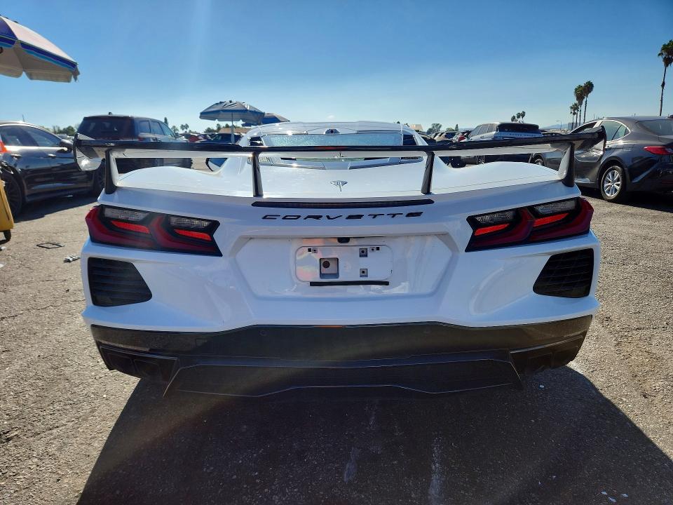 2025 Chevrolet Corvette VIN 1G1YA2D46S5107447 COPART salvage auction — SIDE, Ca - Salvage Certificate, sold $42,750 on 2026-09-11 (photo 6)