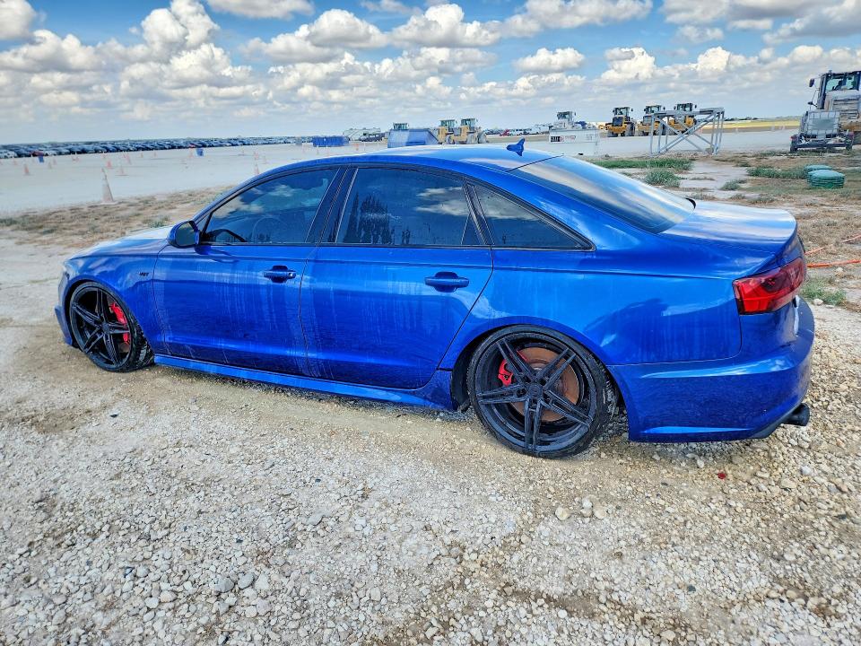 2018 Audi S6 VIN WAUFFAFC1JN032666 COPART salvage auction — MECHANICAL, Tx - Certificate Of Title (P), sold $14,100 on 2026-09-18 (photo 2)