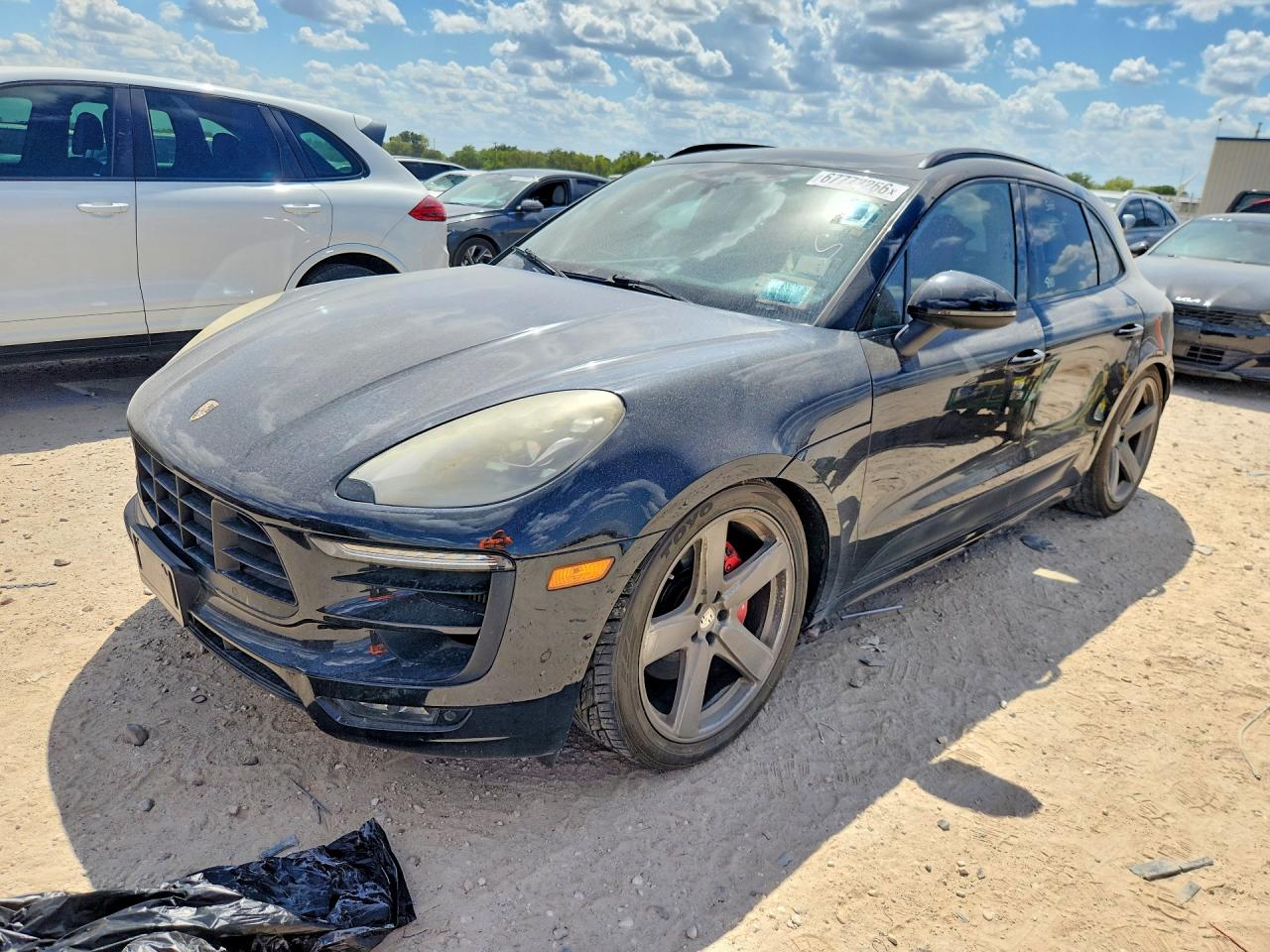 2017 Porsche Macan VIN WP1AG2A52HLB51694 — COPART salvage auction photo
