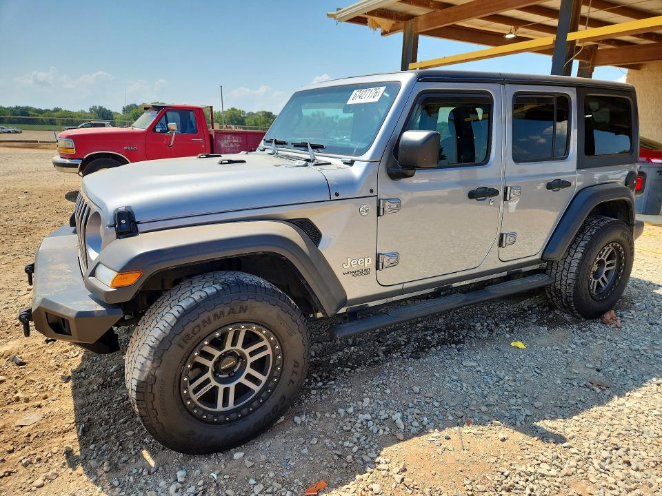 2020 Jeep Wrangler unlimited VIN 1C4HJXDN7LW197295 — COPART salvage auction photo