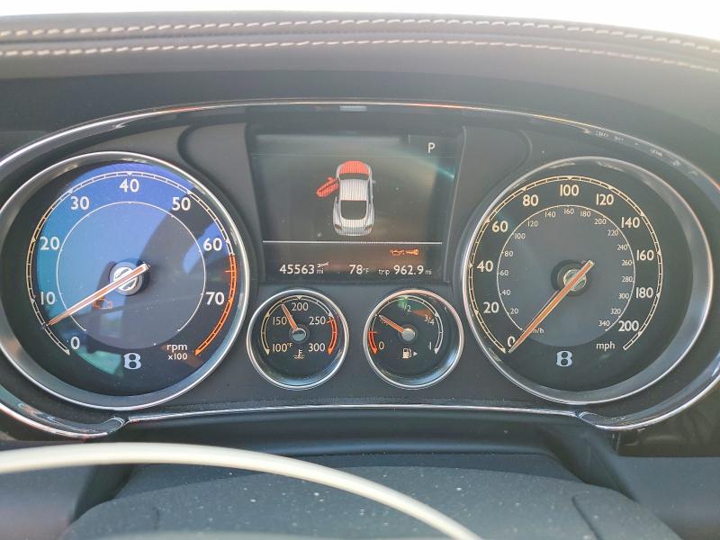 2012 Bentley Continental VIN SCBFR7ZAXCC070177 COPART salvage auction — FRONT END, Mo - Certificate Of Title, sold $26,400 on 2026-09-18 (photo 9)