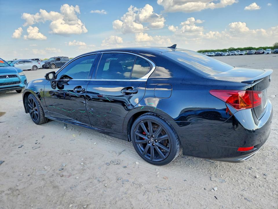 2013 Lexus Gs 350 VIN JTHBE1BL2D5022337 COPART salvage auction — FRONT END, Tx - Salvage Vehicle Title, sold $2,000 on 2026-09-27 (photo 2)