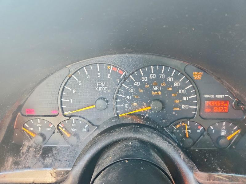 2000 Pontiac Firebird VIN 2G2FS22KXY2125066 COPART salvage auction — MECHANICAL, Salvage Title, sold $800 on 2026-09-09 (photo 9)