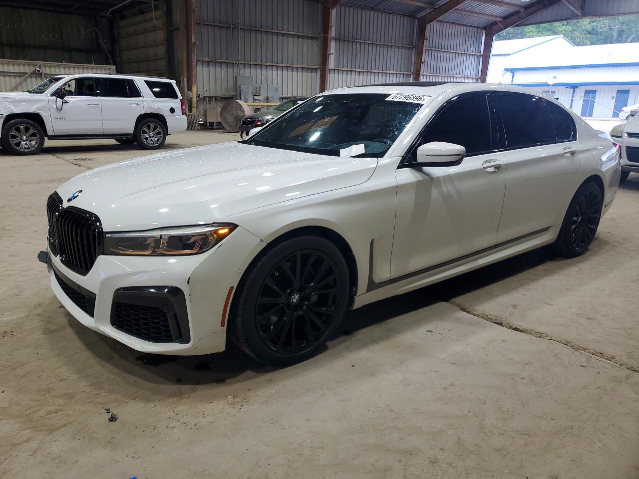 2020 BMW 7 Series VIN WBA7T2C08LGL18129 — COPART salvage auction photo