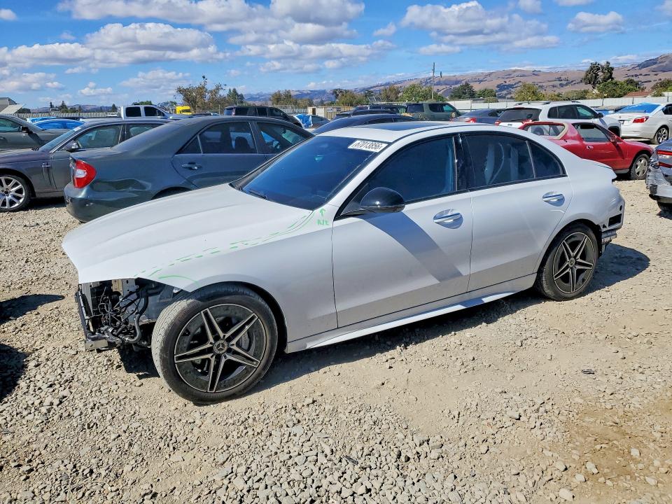 2022 Mercedes-benz C-klasse VIN W1KAF4GB8NR021124 — COPART salvage auction photo