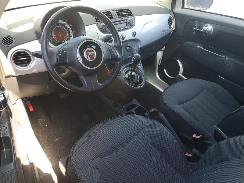 2012 Fiat 500 VIN 3C3CFFER9CT109249 COPART salvage auction — FRONT END, Salvage Title, sold $350 on 2026-09-29 (photo 8)