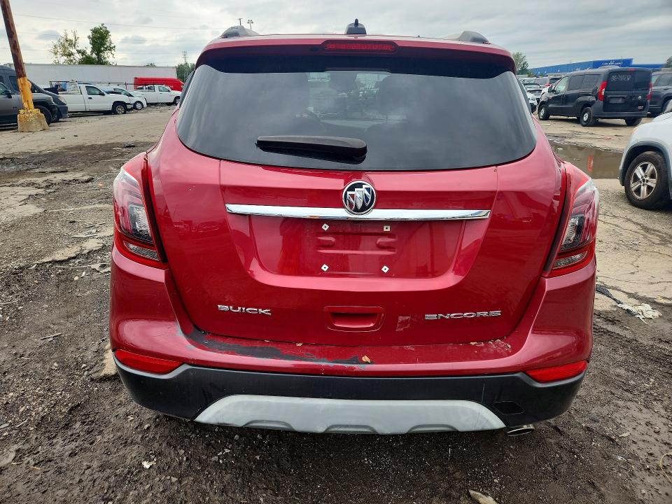 2017 Buick Encore VIN KL4CJCSB9HB077938 COPART salvage auction — FRONT END, MI, sold $1,450 on 2026-10-06 (photo 6)