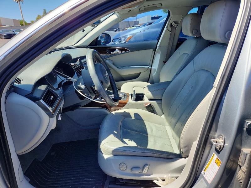 2012 Audi A6 VIN WAUFGAFCXCN131230 COPART salvage auction — MECHANICAL, Nv - Certificate Of Title, sold $450 on 2026-10-09 (photo 7)