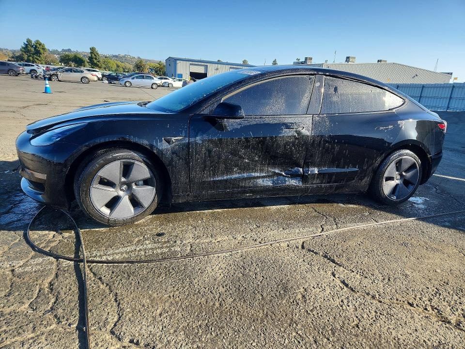 2021 Tesla Model 3 VIN 5YJ3E1EAXMF929478 — COPART salvage auction photo